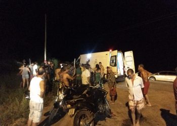 Acidente em córrego primavera Rio Bananal deixa 2 feridos em estado grave