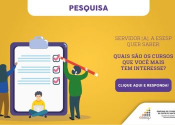 Esesp inicia pesquisa com servidores para seleção de cursos
