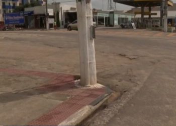 Homem tem pé esmagado por ônibus em São Mateus