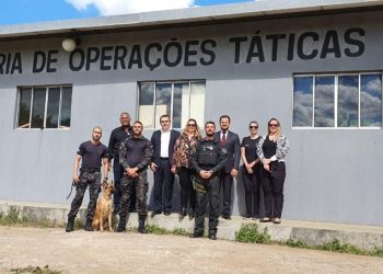 Conselho Penitenciário do Espírito Santo visita Diretoria de Operações Táticas (DOT) da Sejus