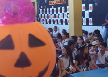 Festa de Halloween encerra atividade interdisciplinar em Cachoeiro de Itapemirim