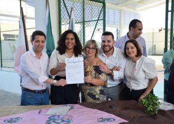 Escola Teotônio Vilela, em Nova Rosa da Penha II, recebe Quadra Poliesportiva