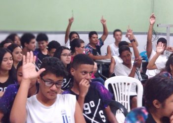 Semana motivacional Pré-Paebes em escola de Cachoeiro de Itapemirim