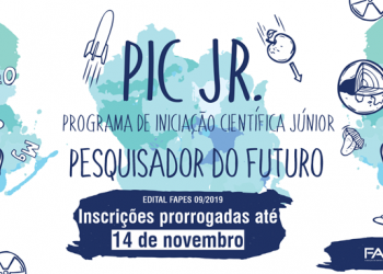 Fapes prorroga prazo para inscrição de projetos de iniciação científica júnior na Educação Básica