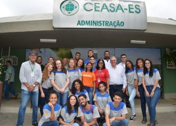 Programa ‘Ceasa de Portas Abertas’ recebe alunos do Senai Vila Velha