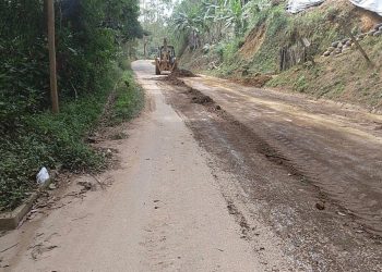 Seag realiza obras de conserva e pavimentação na região do Caparaó