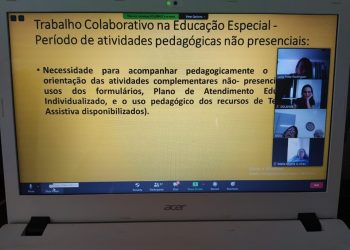 Professores de Educação Especial recebem orientações para atividades não presenciais