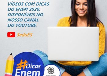 Sedu divulga vídeos com dicas para alunos se prepararem para Enem 2020