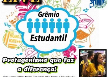 SEDH aborda importância do grêmio estudantil em live com estudantes