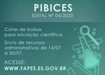 Fapes destinará 300 bolsas de iniciação científica a instituições capixabas