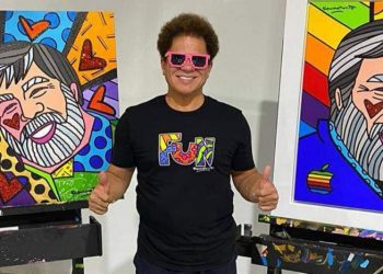 Após polêmica, Romero Britto é entrevistado no ‘Conversa com Bial’