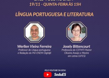 Live da série ‘Foco no Enem’ será nesta quinta-feira (19)