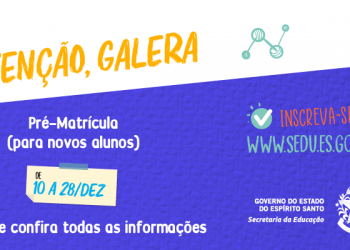 Solicitação de Pré-Matrícula tem início nesta quinta-feira (10)