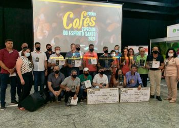 Cafeicultores são premiados no 2º Prêmio Cafés Especiais do Espírito Santo