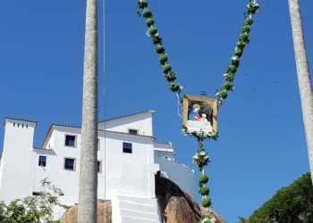 Festa da Penha: terço gigante é instalado e programação começa neste domingo. Veja!