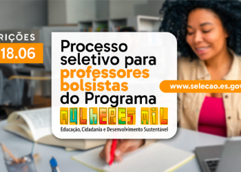 Governo do Estado anuncia edital para seleção de professores do Programa Mulheres Mil