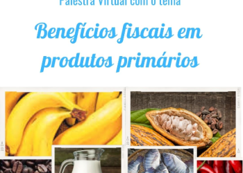Sefaz realiza palestra virtual sobre benefícios fiscais em produtos agropecuários