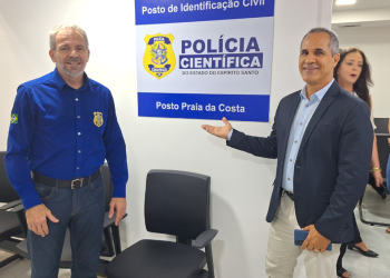 Polícia Científica inaugura Posto de Identificação no Shopping Praia da Costa