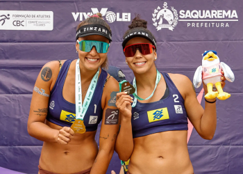 Thâmela Coradello vence campeãs olímpicas e é ouro em etapa do Brasileiro de Vôlei de Praia