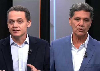 Pazolini e Ferraço falam de saúde e educação, prometem pouco, e trocam farpas sobre facções e feminicídio no debate para o governo do ES